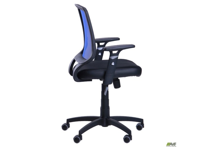  Кресло Онлайн сиденье Сетка черная/спинка Сетка синяя  4 — купить в PORTES.UA