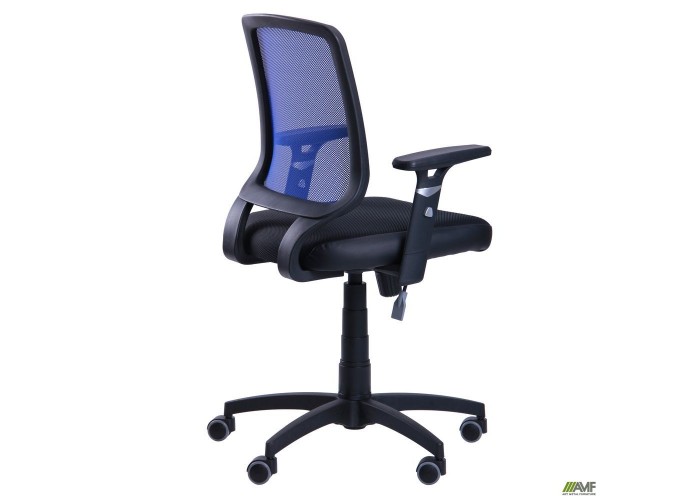  Кресло Онлайн сиденье Сетка черная/спинка Сетка синяя  5 — купить в PORTES.UA