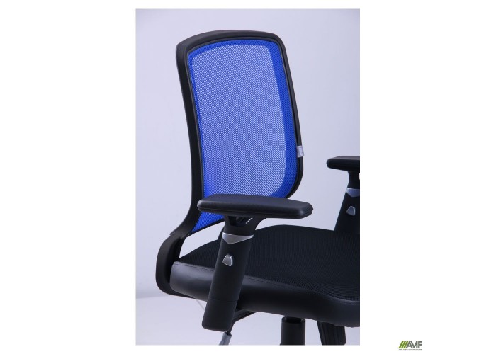  Кресло Онлайн сиденье Сетка черная/спинка Сетка синяя  6 — купить в PORTES.UA
