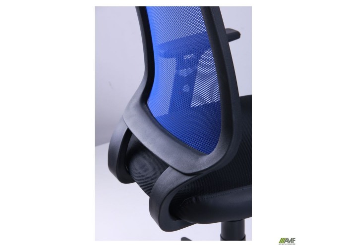  Кресло Онлайн сиденье Сетка черная/спинка Сетка синяя  8 — купить в PORTES.UA