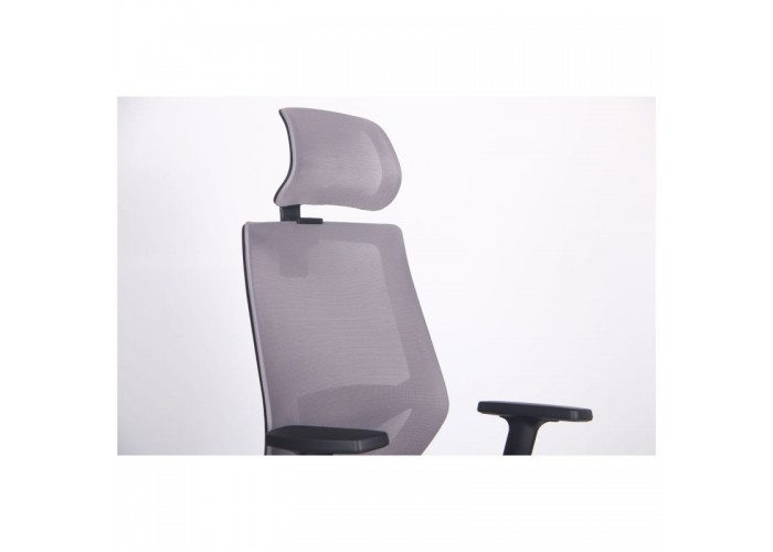  Кресло Lead Black HR сиденье Нест-08 серая/спинка Сетка HY-109 серая  6 — купить в PORTES.UA