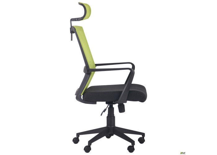  Кресло Neon HR сиденье Саванна nova Black 19/спинка Сетка салатовая  4 — купить в PORTES.UA