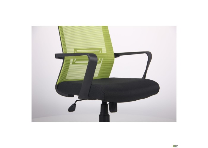  Кресло Neon HR сиденье Саванна nova Black 19/спинка Сетка салатовая  7 — купить в PORTES.UA
