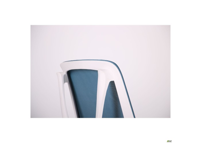  Кресло Nickel White сиденье Сидней-05/спинка Сетка SL-18 аквамарин  16 — купить в PORTES.UA