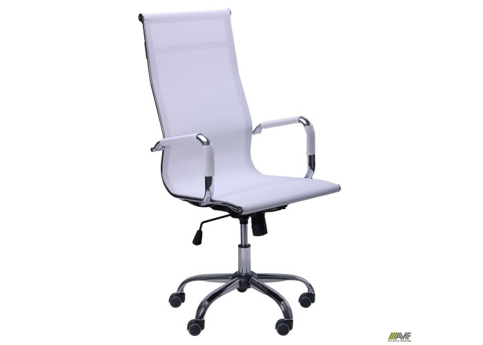  Крісло Slim Net HB (XH-633) білий  1 — замовити в PORTES.UA