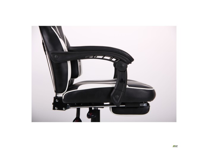  Кресло VR Racer Dexter Vector черный/белый  12 — купить в PORTES.UA