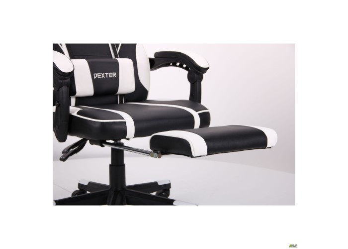  Кресло VR Racer Dexter Vector черный/белый  14 — купить в PORTES.UA