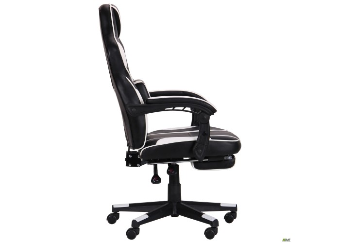  Кресло VR Racer Dexter Vector черный/белый  3 — купить в PORTES.UA