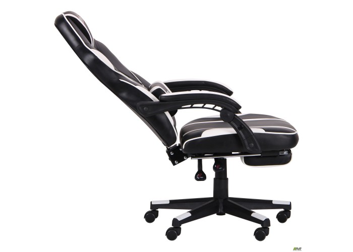 Кресло VR Racer Dexter Vector черный/белый  6 — купить в PORTES.UA