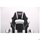 Крісло VR Racer Dexter Vector чорний/білий