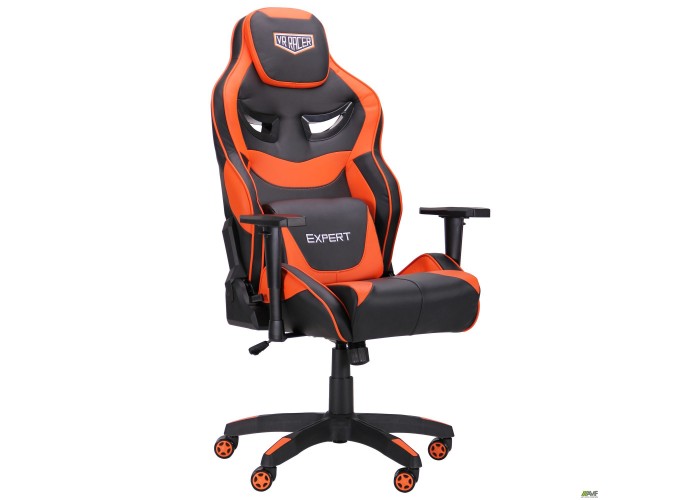  Кресло VR Racer Expert Genius черный/оранжевый  1 — купить в PORTES.UA