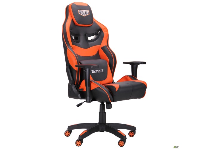  Кресло VR Racer Expert Genius черный/оранжевый  2 — купить в PORTES.UA