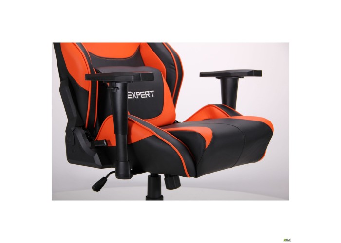  Кресло VR Racer Expert Genius черный/оранжевый  8 — купить в PORTES.UA