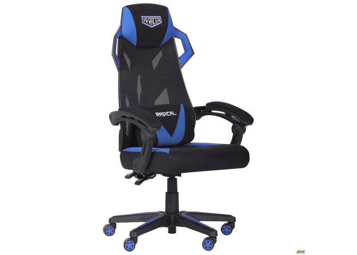  Кресло VR Racer Radical Garrus черный/синий  1 — купить в PORTES.UA