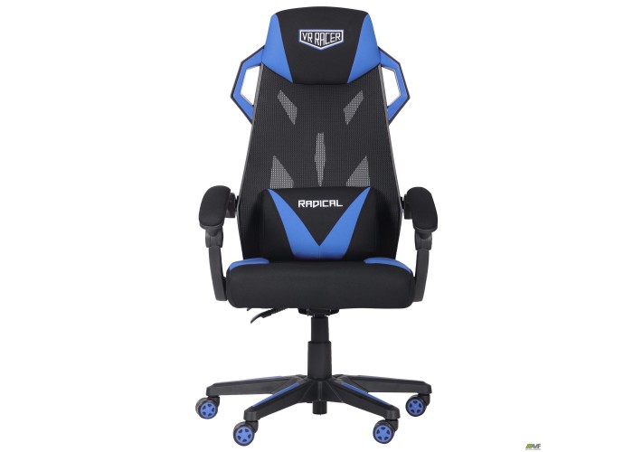  Кресло VR Racer Radical Garrus черный/синий  3 — купить в PORTES.UA