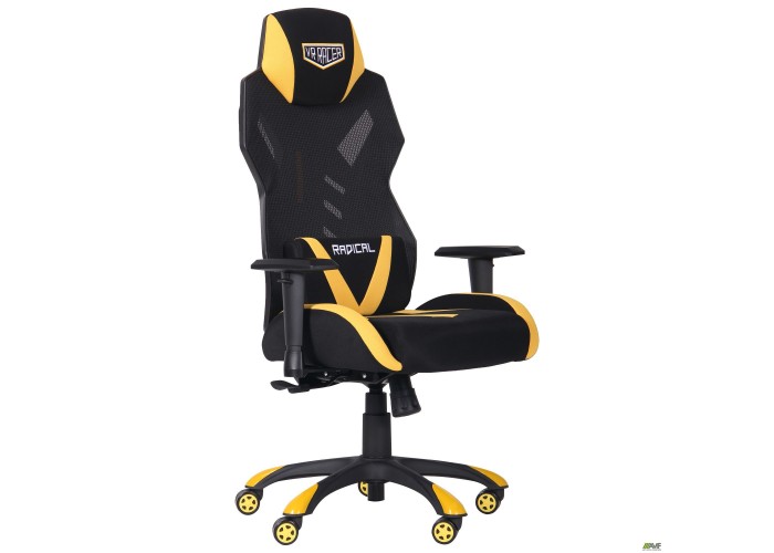  Кресло VR Racer Radical Wrex черный/желтый  1 — купить в PORTES.UA