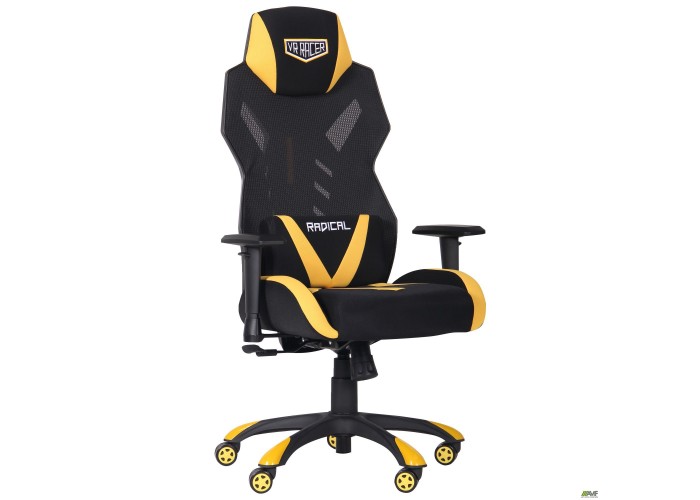  Кресло VR Racer Radical Wrex черный/желтый  2 — купить в PORTES.UA