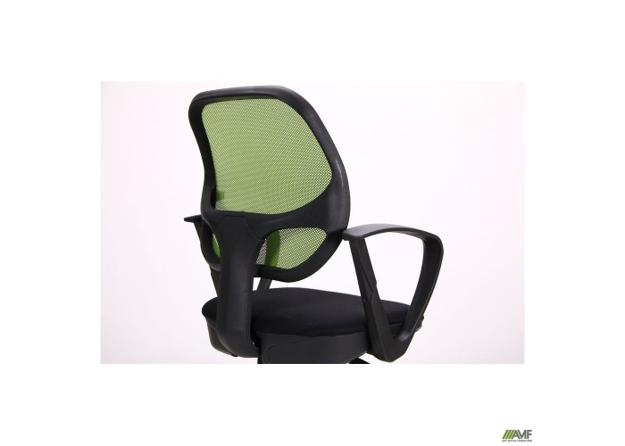  Кресло Бит Color/АМФ-7 сиденье Сетка черная/спинка Сетка салатовая  10 — купить в PORTES.UA