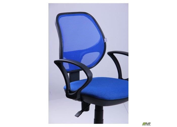  Кресло Чат/АМФ-4 сиденье А-21/спинка Сетка синяя  6 — купить в PORTES.UA