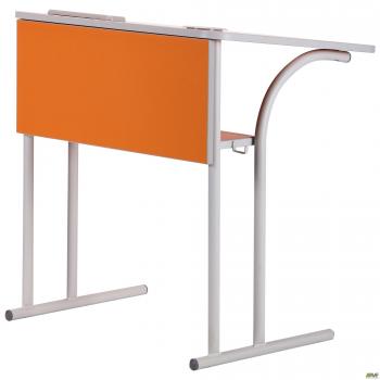 Парта учнівська одномісна 3 р.р., помаранч.