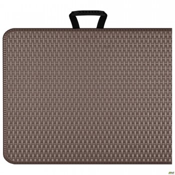 Стіл складаний Ford пластик під коричневий ротанг