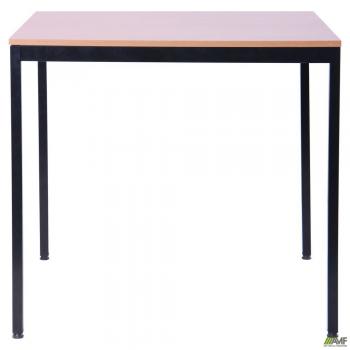 Стол Турин разборной (680х680х750H) черный графит/Бук