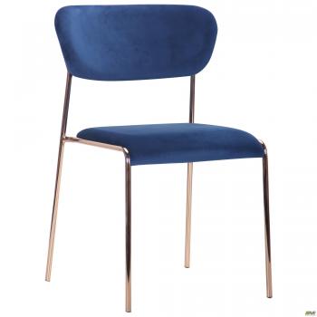 Стул Alphabet A gold/royal blue