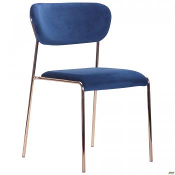 Стул Alphabet A gold/royal blue