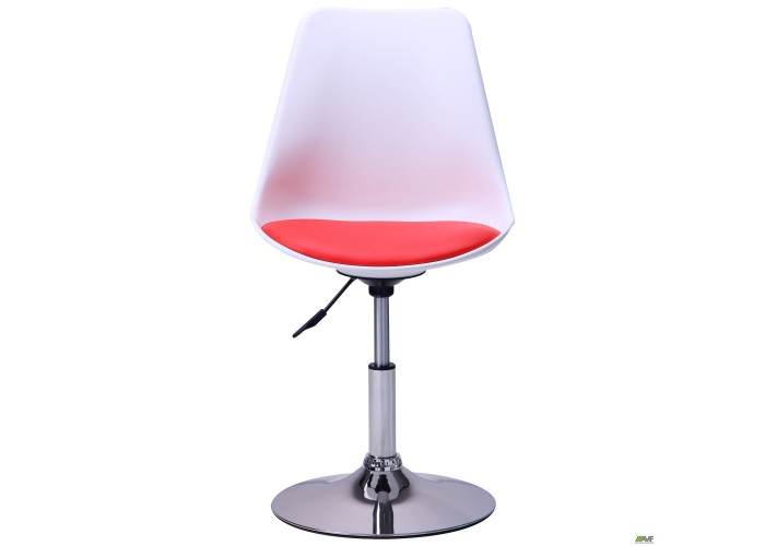  Барный стул Aster chrome белый+красный  4 — купить в PORTES.UA
