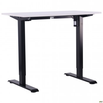 Стіл Like 1000х580 Білий Перл База чорна