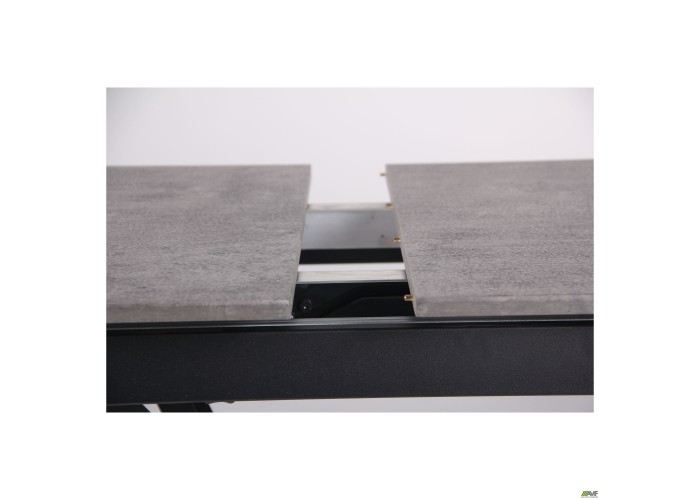  Стол обеденный раскладной Jackson черный/МДФ бетон  11 — купить в PORTES.UA