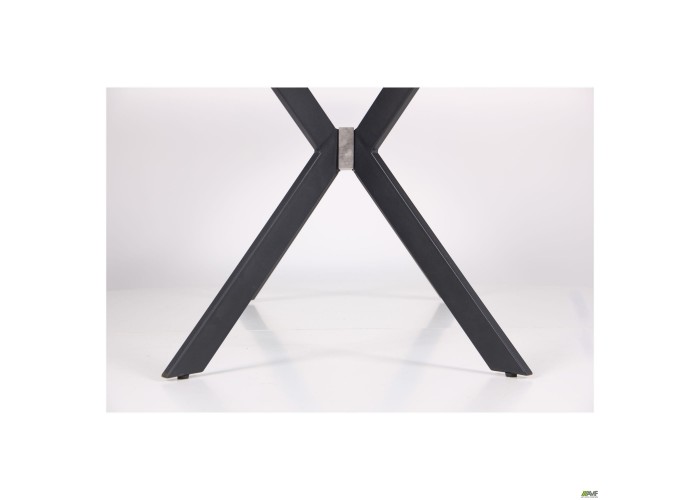  Стол обеденный раскладной Jackson черный/МДФ бетон  16 — купить в PORTES.UA