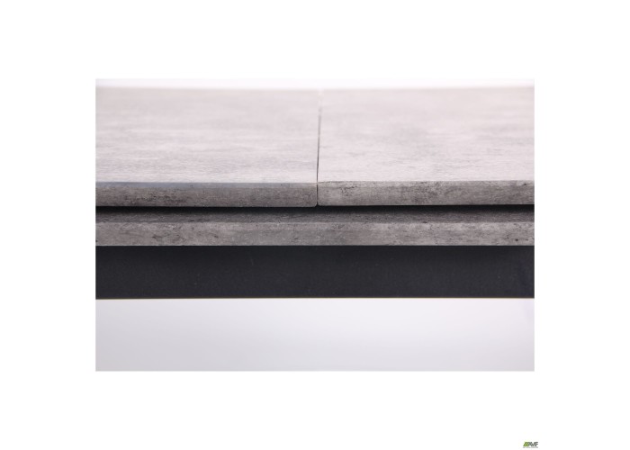 Стол обеденный раскладной Jackson черный/МДФ бетон  9 — купить в PORTES.UA