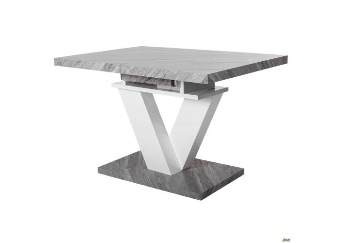  Стол Сан-Вито белый / бетон  4 — купить в PORTES.UA