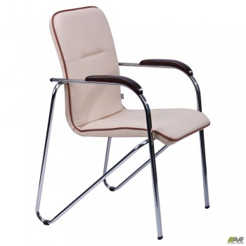 Стул Самба хром орех Неаполь N-17 с кантом