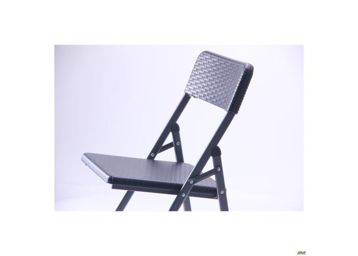  Стул складной Морган пластик Rattan Black  8 — купить в PORTES.UA