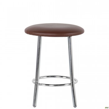 Табурет Талли хром Скаден коричневый