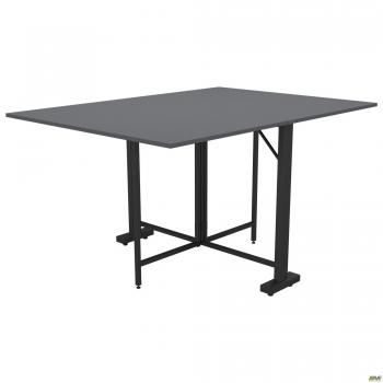 Стол раскладной Fold 2 FL2 1400 (1380/210х1000х750Н) черный/Серый Шифер