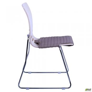 Стул Мальта Софт хром Дуб беленый/Бонус-01