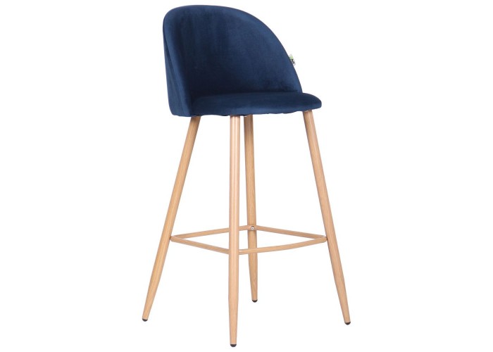  Барный стул Bellini бук/blue  1 — купить в PORTES.UA