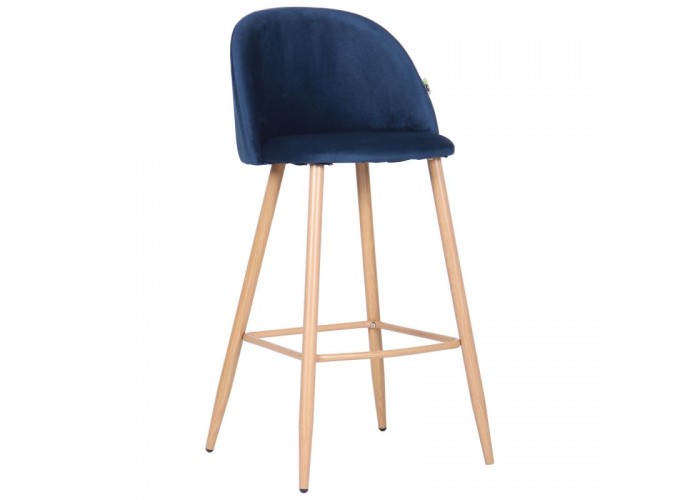  Барний стілець Bellini бук/blue  2 — замовити в PORTES.UA