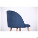 Барний стілець Bellini бук/blue