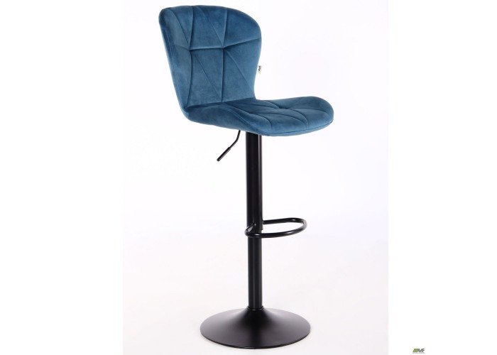  Барний стілець Vensan Velvet Blue/Black  1 — замовити в PORTES.UA