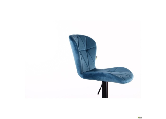  Барний стілець Vensan Velvet Blue/Black  12 — замовити в PORTES.UA