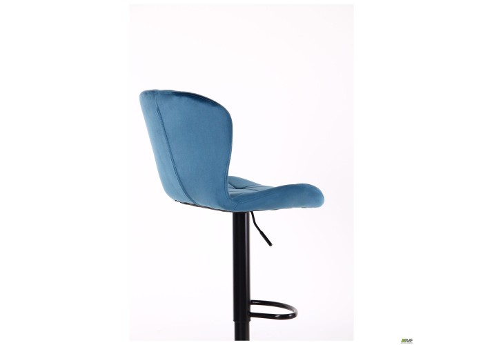  Барний стілець Vensan Velvet Blue/Black  15 — замовити в PORTES.UA