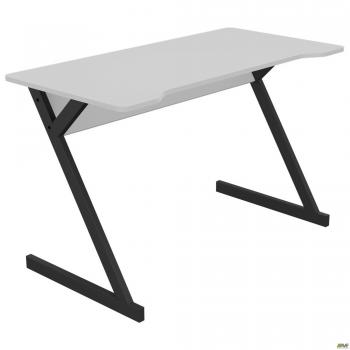 Стол компьютерный Dexter DX1200 (1200х600х750Н) черный графит/Белый