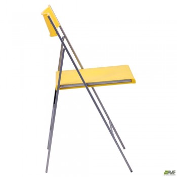 Стул Ибица алюм пластик желтый