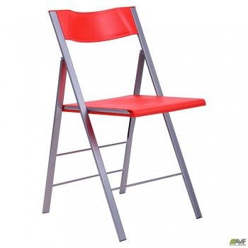 Стул Ибица алюм пластик красный