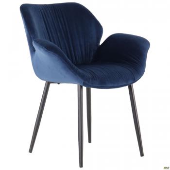 Крісло Alphabet M black/royal blue