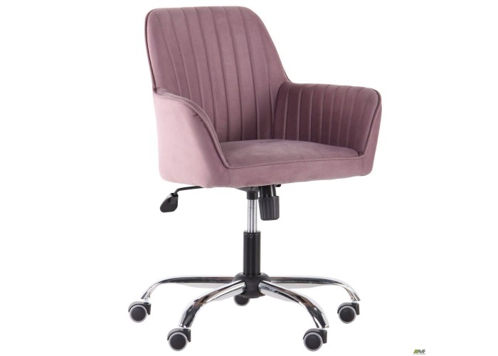  Крісло Аспен хром тканина Flox 77 фіолетовий зі штрихкодом EAN  1 — замовити в PORTES.UA